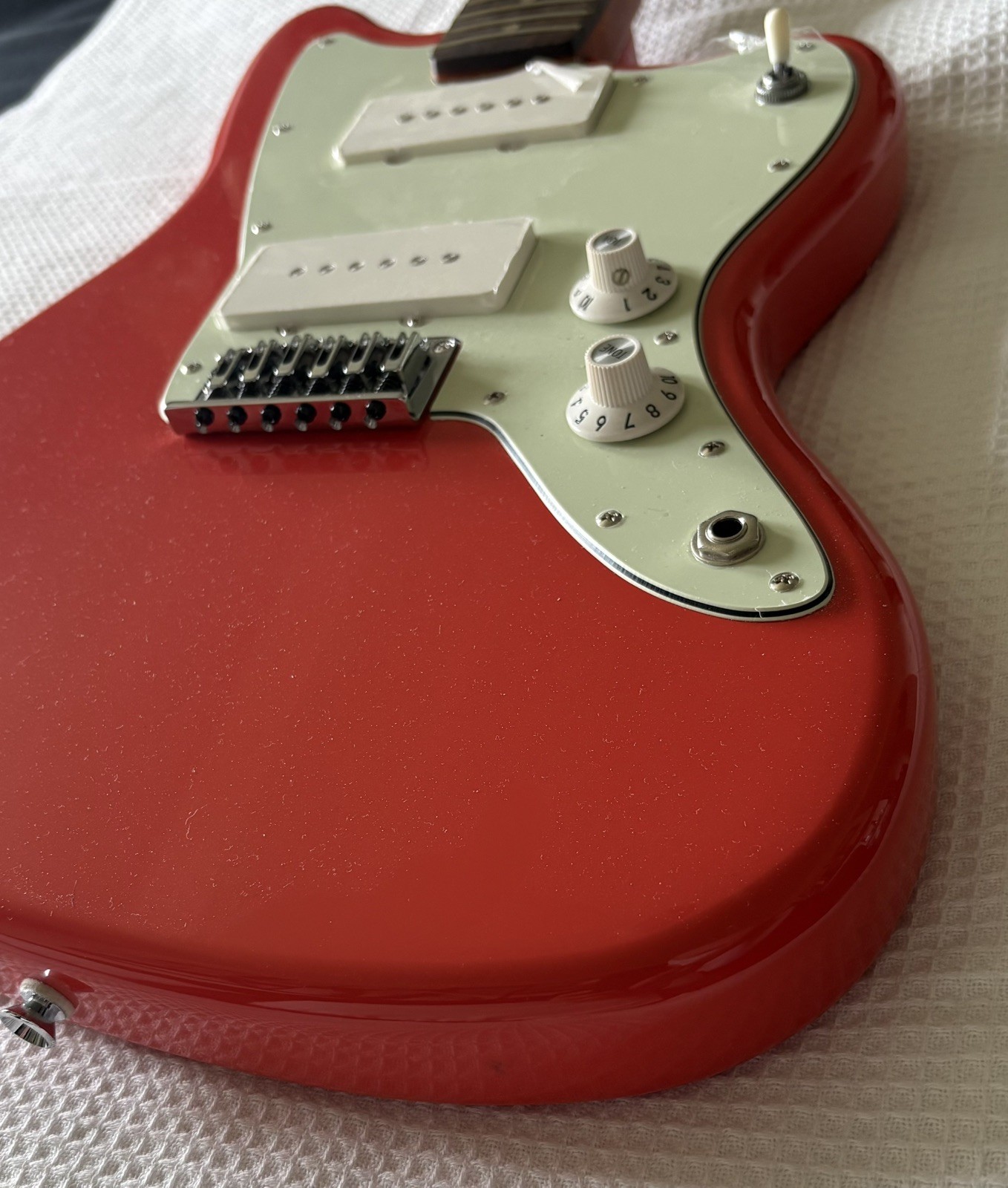 Squier Paranormal Jazzmaster XII 12-string Guitar,NEW Custom Finished NITRO Neck