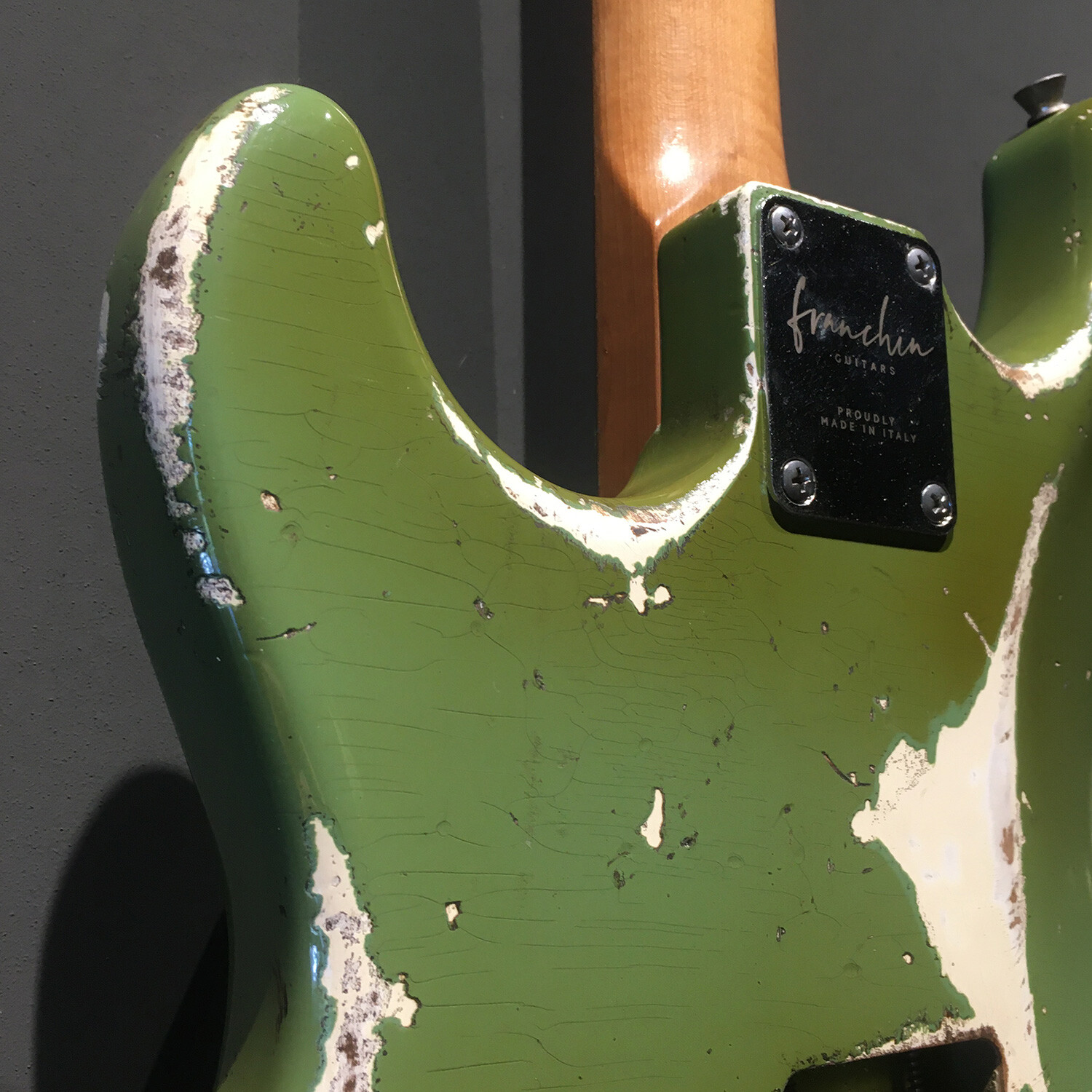 FRANCHIN Mercury X guitar Relic Aged 100% Nitro S-type *MADE TO ORDER