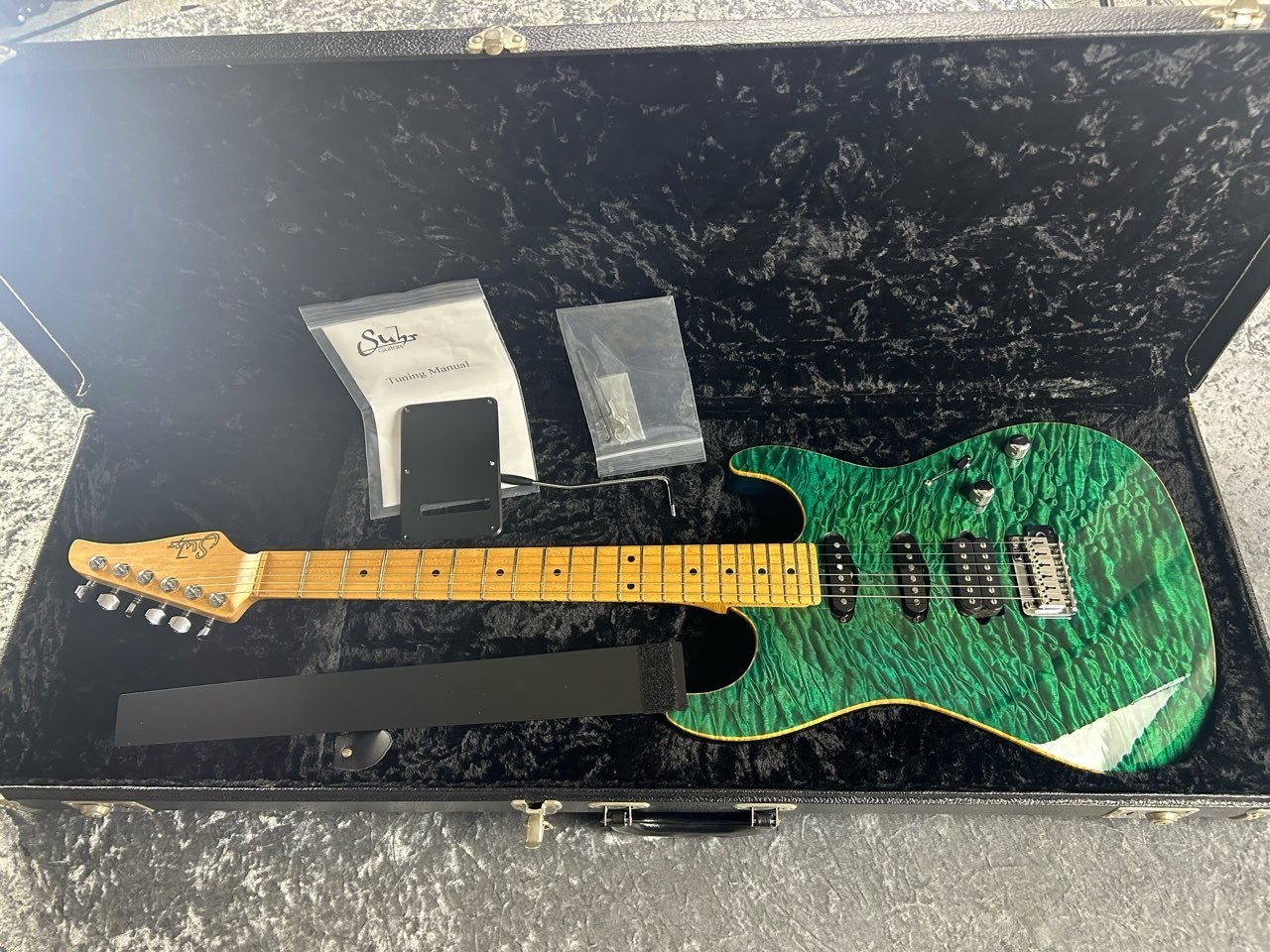 Suhr Standard Trans Turquoise 2001 3.31Kg Safe delivery from Japan