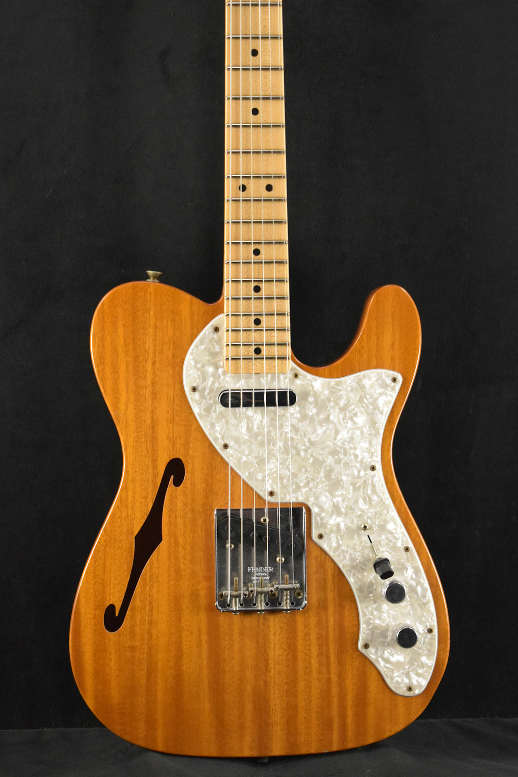 Fender Custom Shop ’68 Tele Thinline Journeyman Relic – Aged Natural Mahogany