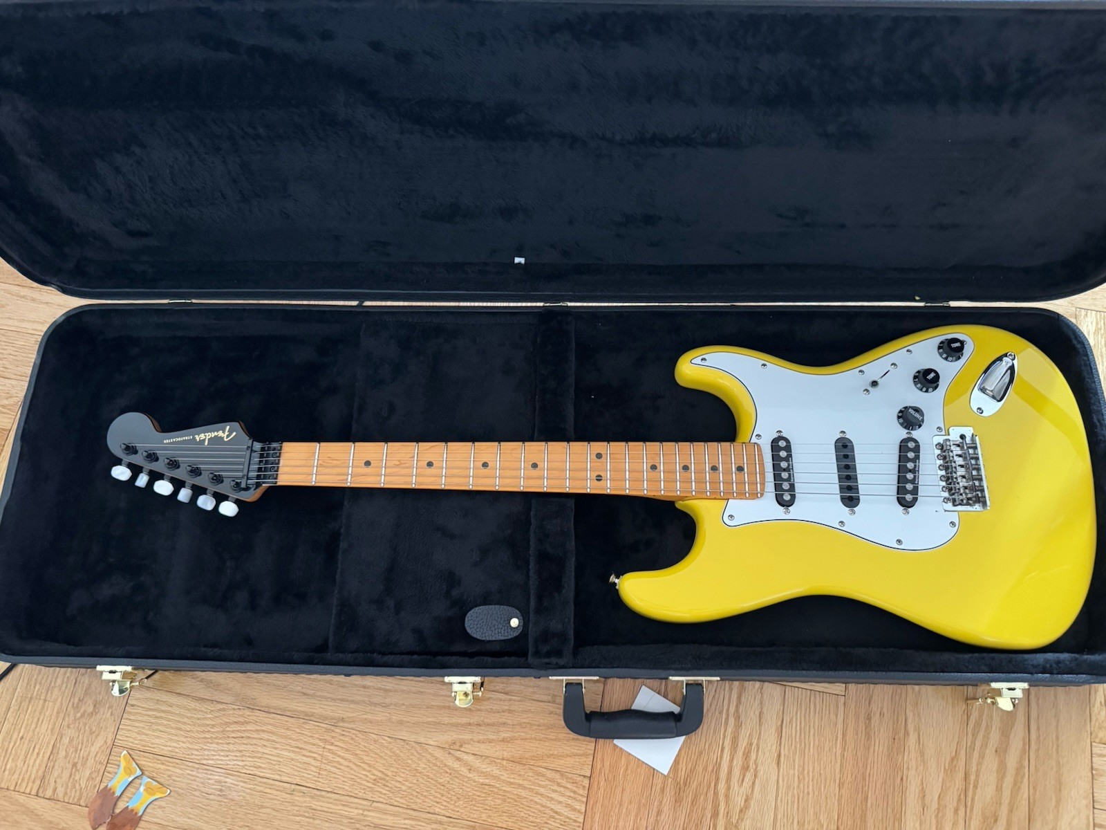 Fender Ultra Stratocaster (Partcaster) Black Headstock Neck MIM Body