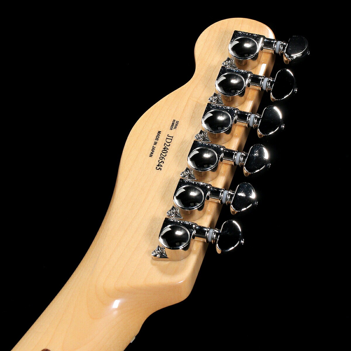 New Fender / MIJ 50s HS Telecaster Ash Body Grover Tuner Black S/N: JD24026545