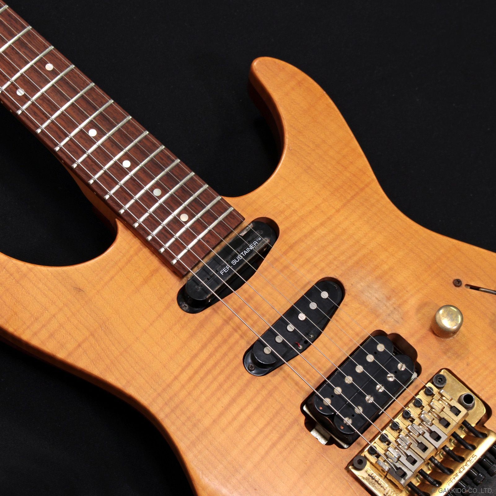 Fernandes FR-150S Style Electric Guitar Sustainer SSH MIJ Tremolo With Gig Bag