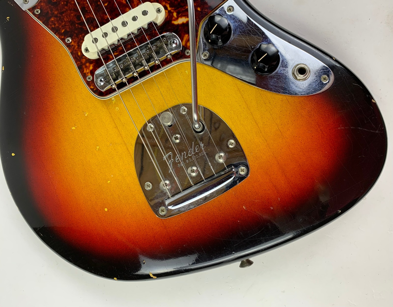 1963 Fender Jaguar Sunburst w Original Case | Pre-CBS Offset CLEAN Vintage