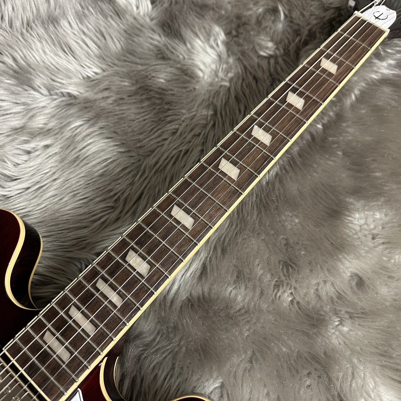 Epiphone Noel Gallagher Riviera Dark Wine Red [Actual image] w/hard case USED