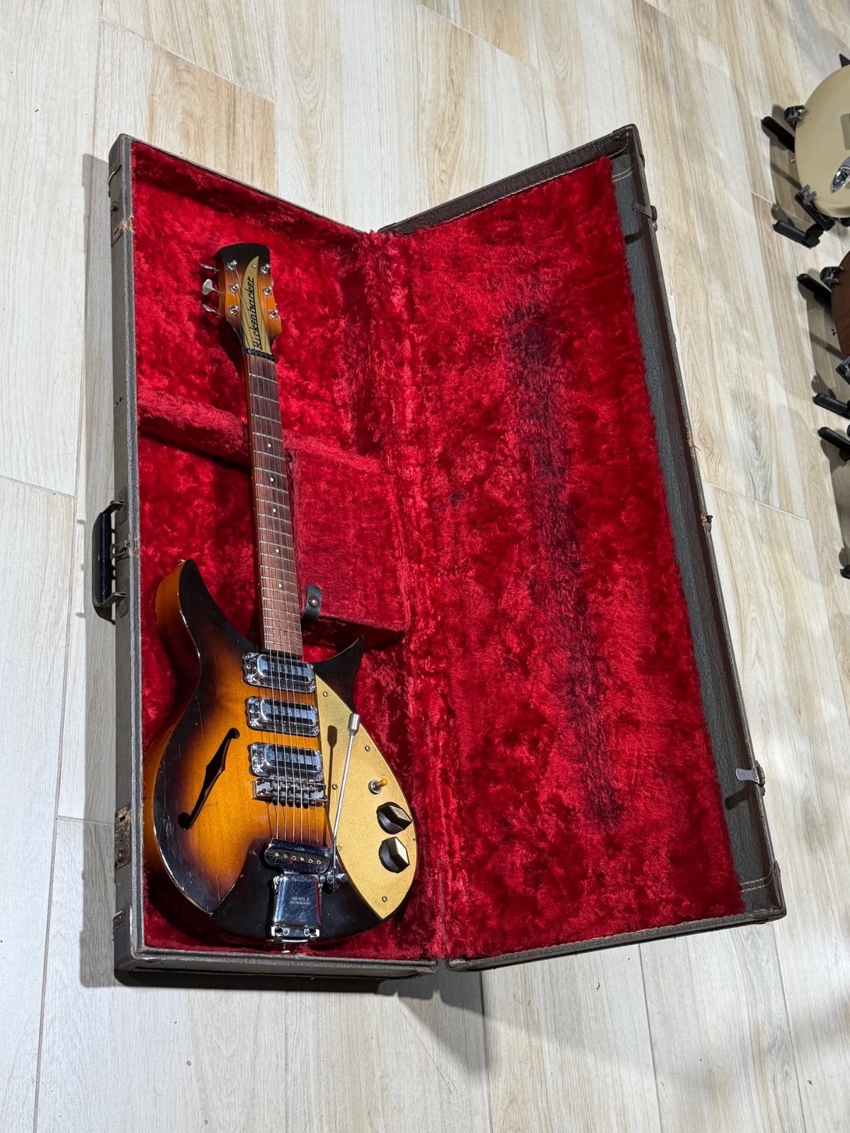 1958 Rickenbacker 325 1 of 30 ever its just like Lennon’s & truly 1 of a kind !