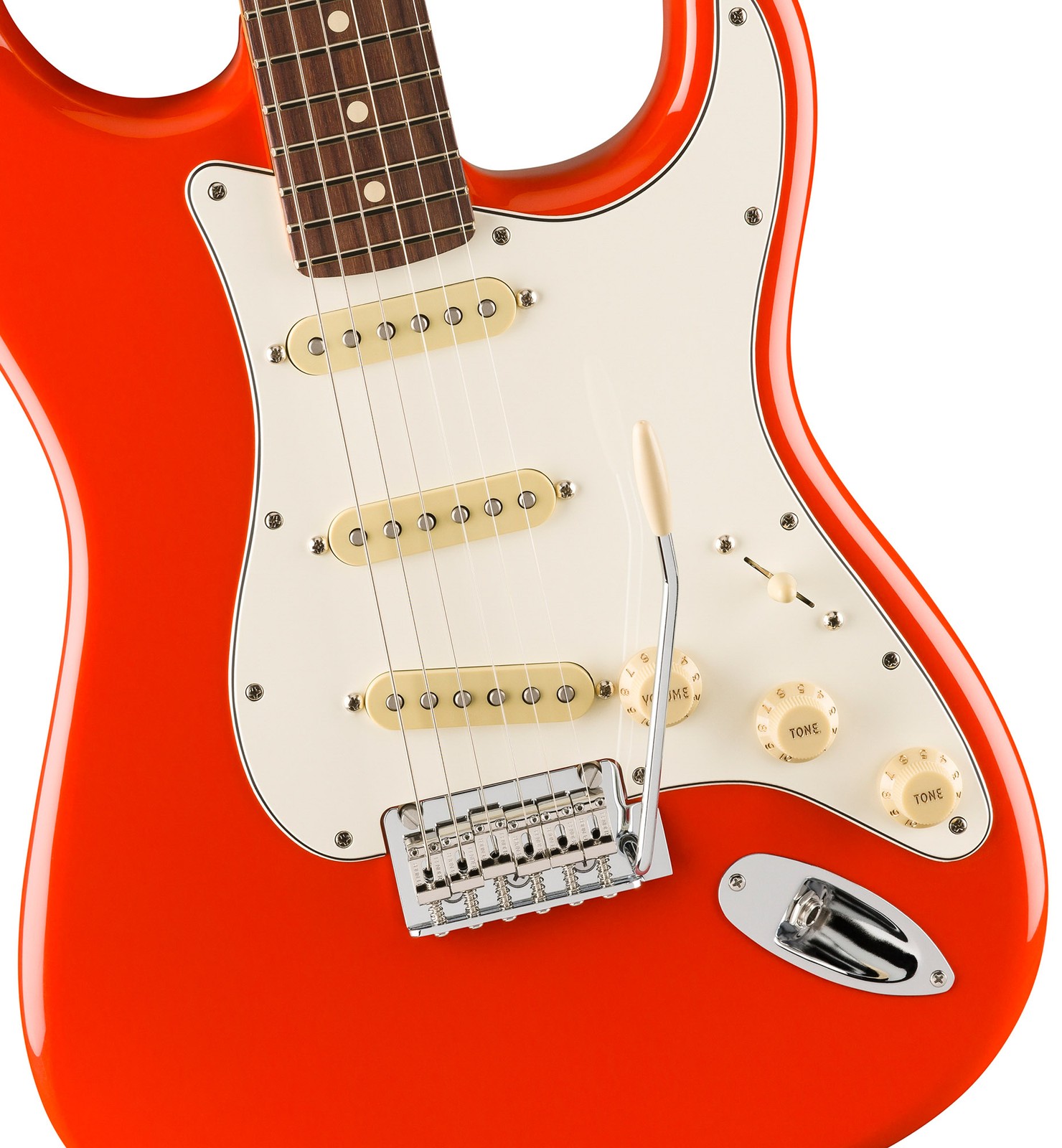 Fender Player II Stratocaster – Coral Red w/ Cleaning Kit