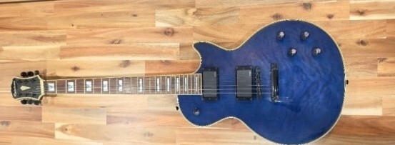 Epiphone Prophecy Plus Ex Blue Hard Case W/Les Paul Safe delivery from Japan