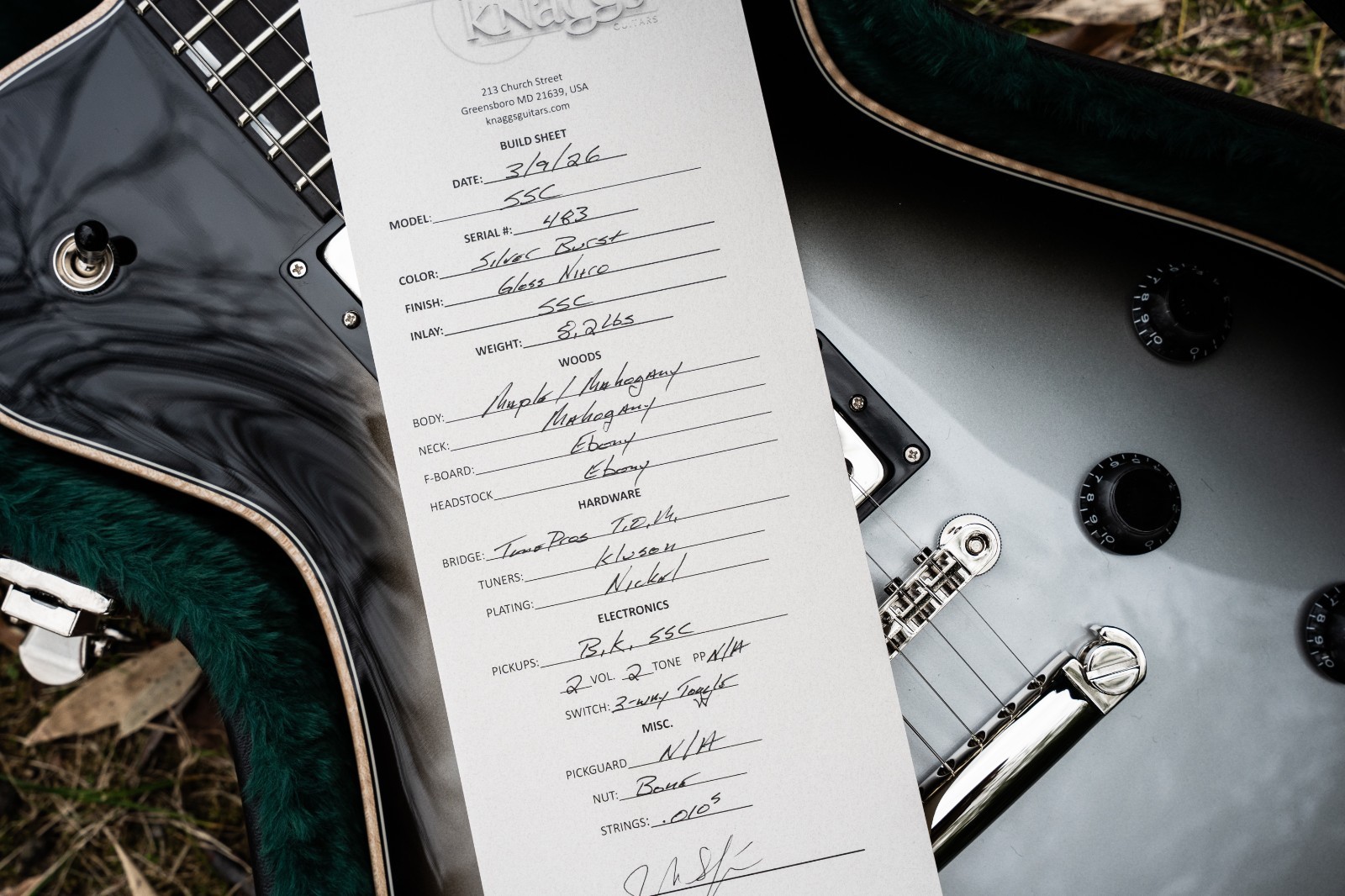 Knaggs SSC Steve Stevens/Silver Burst