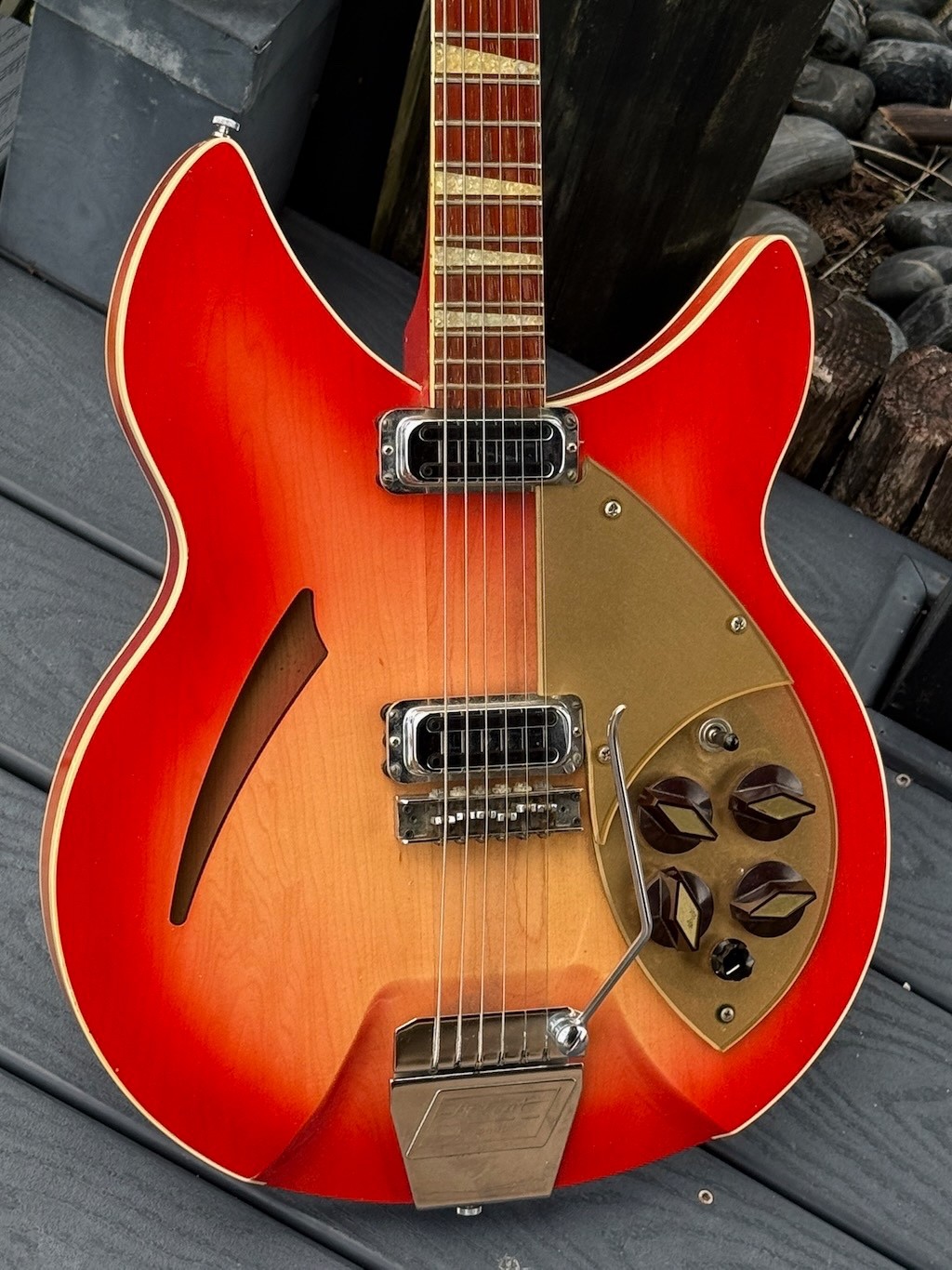 1961 Rickenbacker 365 rarest version of an early “Thin Body 365” 100% original.