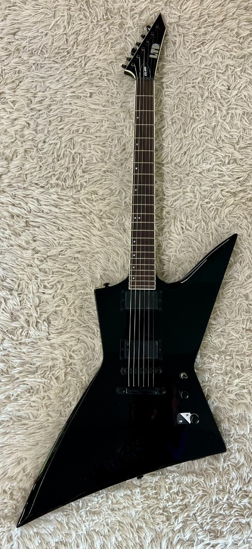 ESP LTD EX-Series EXL-200 Electric Guitar – Black with Rosewood Fingerboard