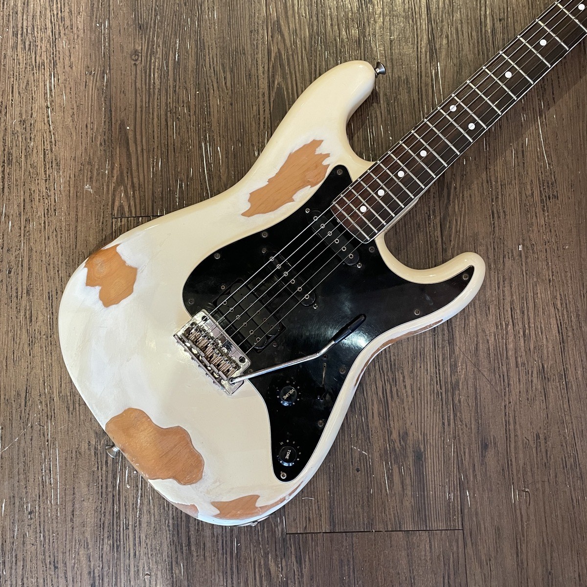 Fernandes Stratocaster Electric Guitar C-shape Neck Used with Tremolo