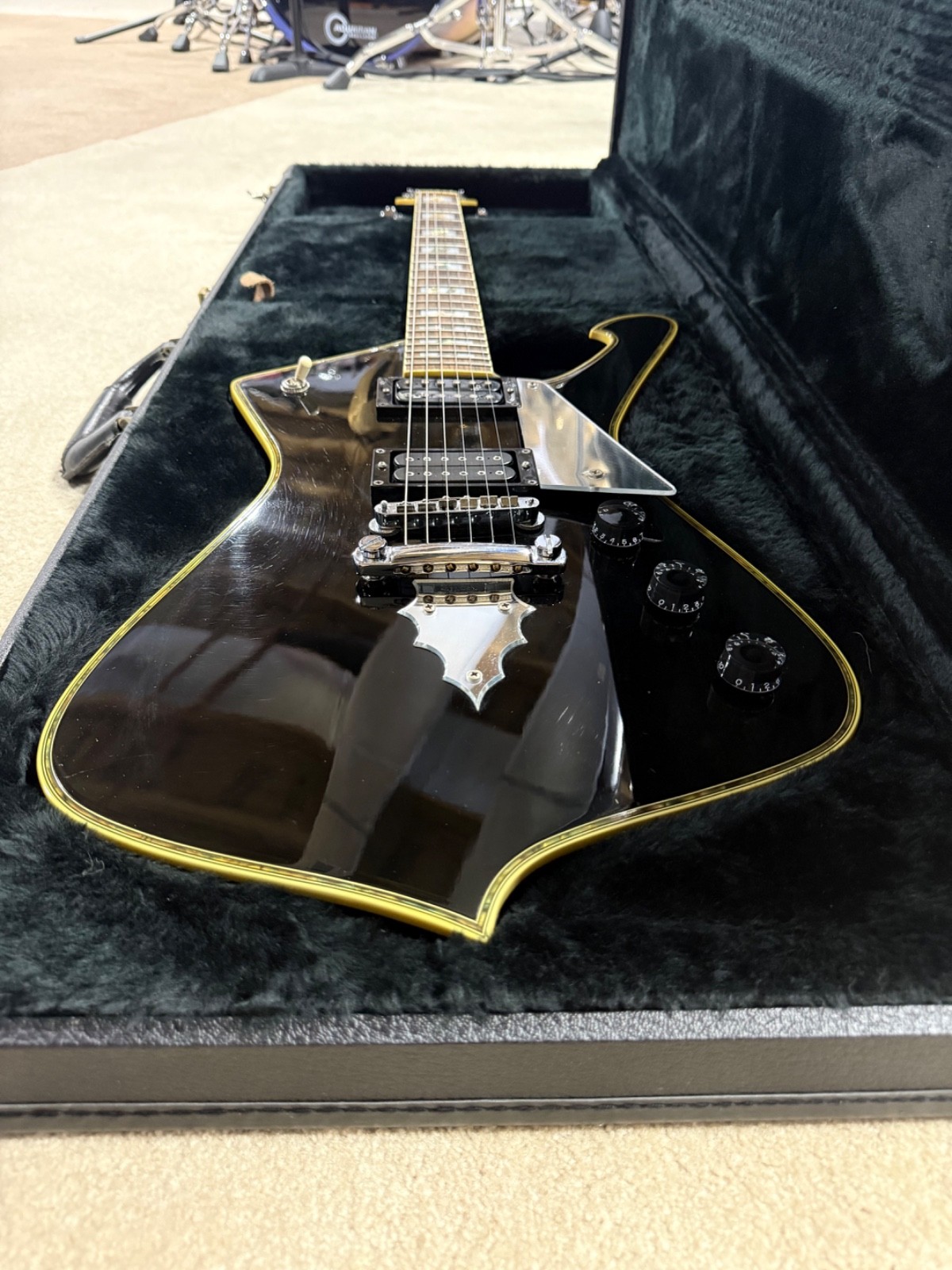 Ibanez PS10 Paul Stanley Signature Electric Guitar Black