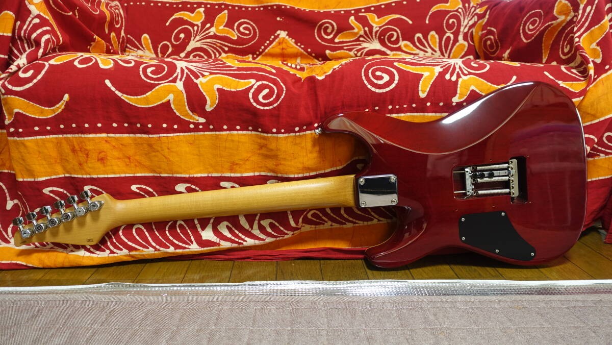 Suhr Custom Standard Hsh Aged Cherry Burst Quilted Maple Matching Head Sir High