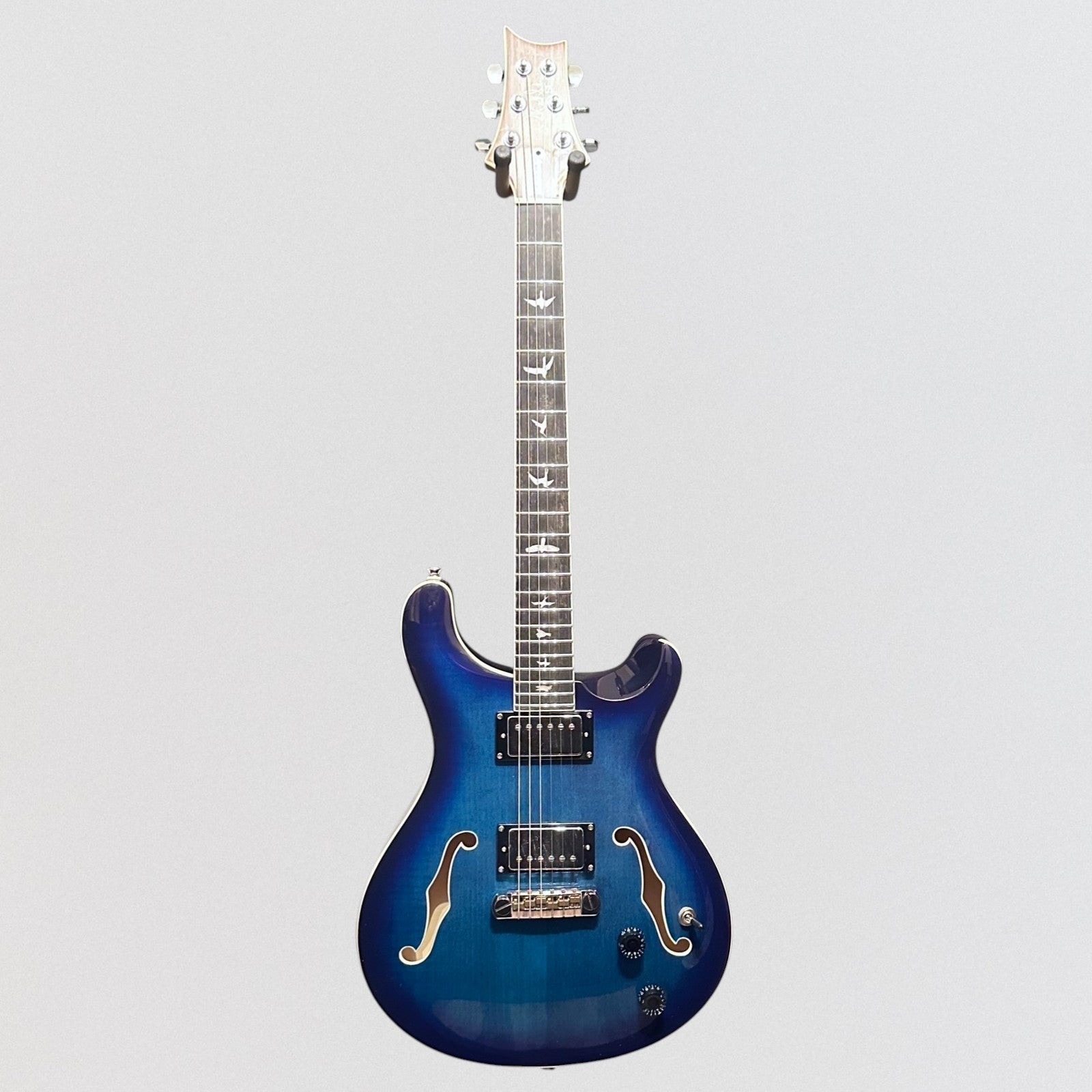 Paul Reed Smith PRS SE Hollowbody II Electric Guitar w/ Case – Faded Blue Burst