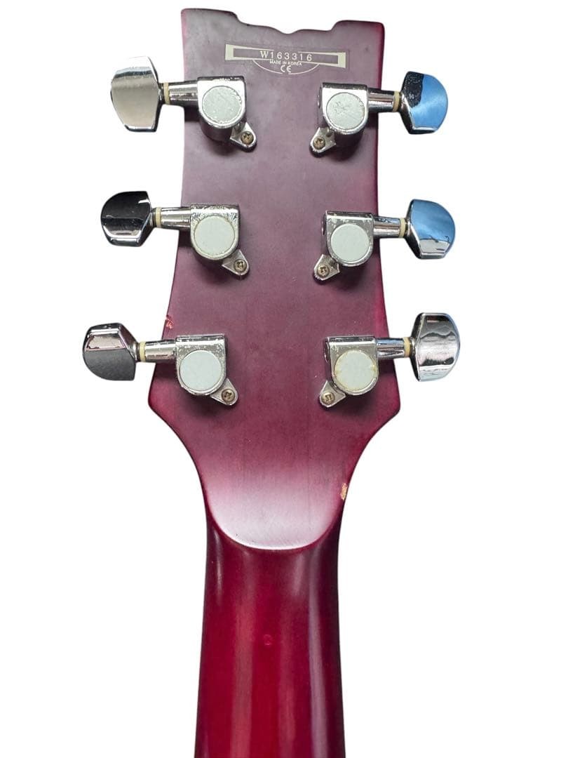 Rare DC Ibanez AXS42 Dark Red Stained Flat Guitar
