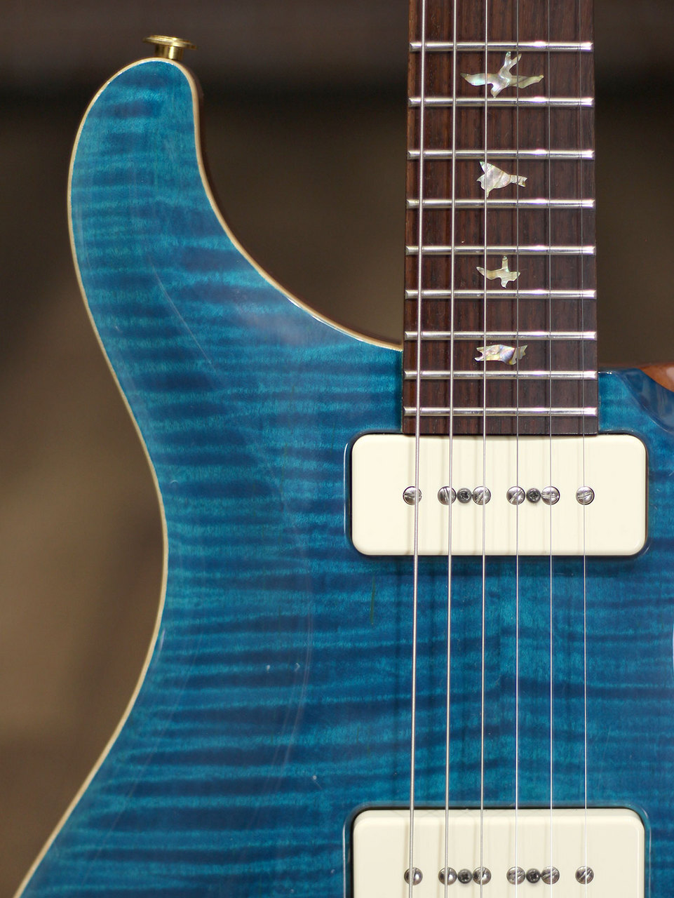 Paul Reed SmithPRS McCarty Soapbar 10Top Rosewood Neck Blue Matteo Guitar Elec