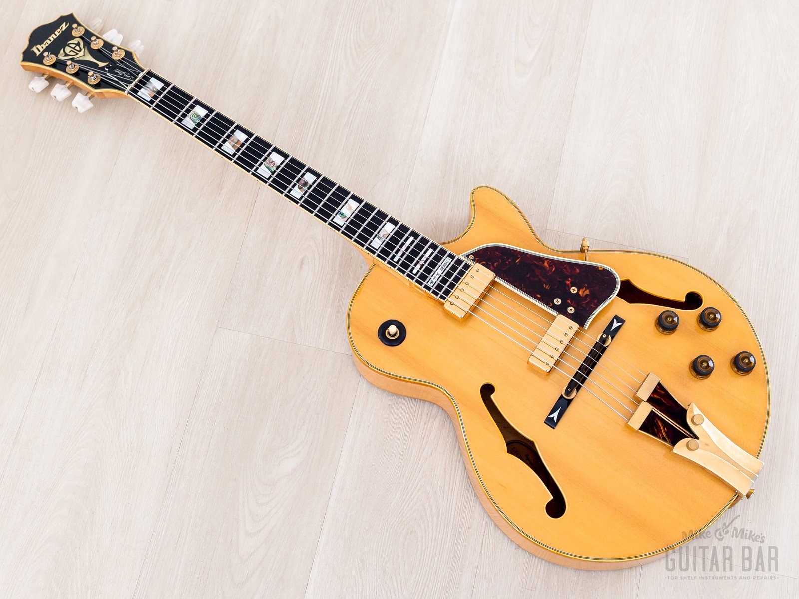 1980 Ibanez George Benson Signature GB10 Archtop Electric Guitar, Japan Fujigen