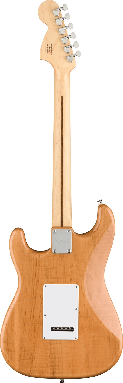 Fender Squier Affinity Stratocaster HSS – Natural w/ Midnight Blue Gig Bag