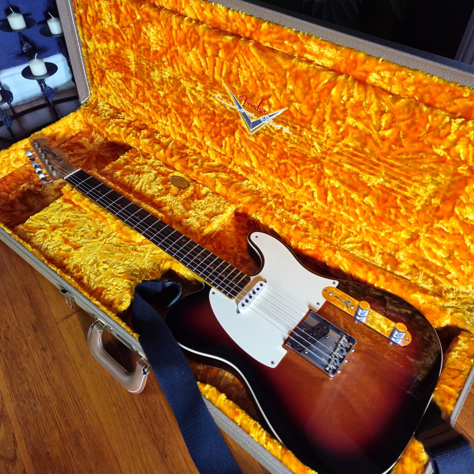 Fender Custom Shop 1959 Esquire Custom Journeyman Relic 2017 Sunburst w/ COA