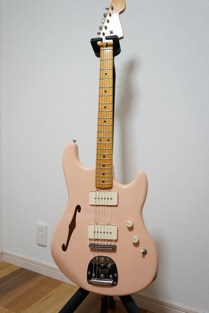 Fender Pawn Shop Offset Special Pink Electric guitar Musical Instruments d518