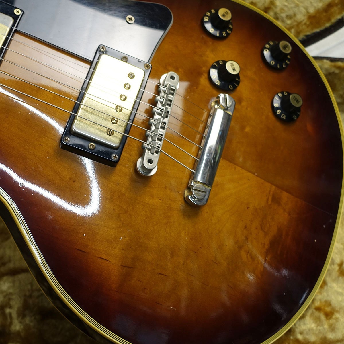 [Navigator] LP Custom Type Sunburst Made in Japan 1970s Vintage Solid E.Guitar