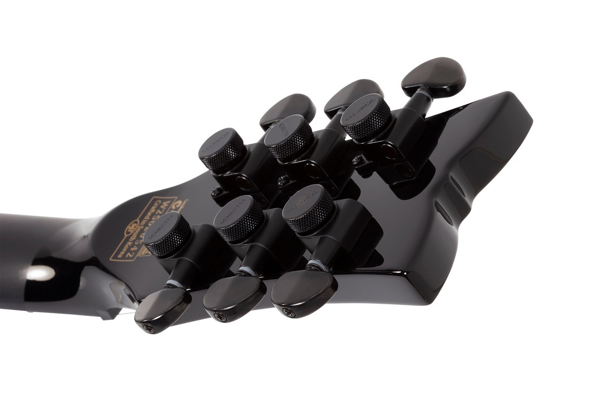 Schecter Solo-II Przym Palladium guitar in Gloss Black