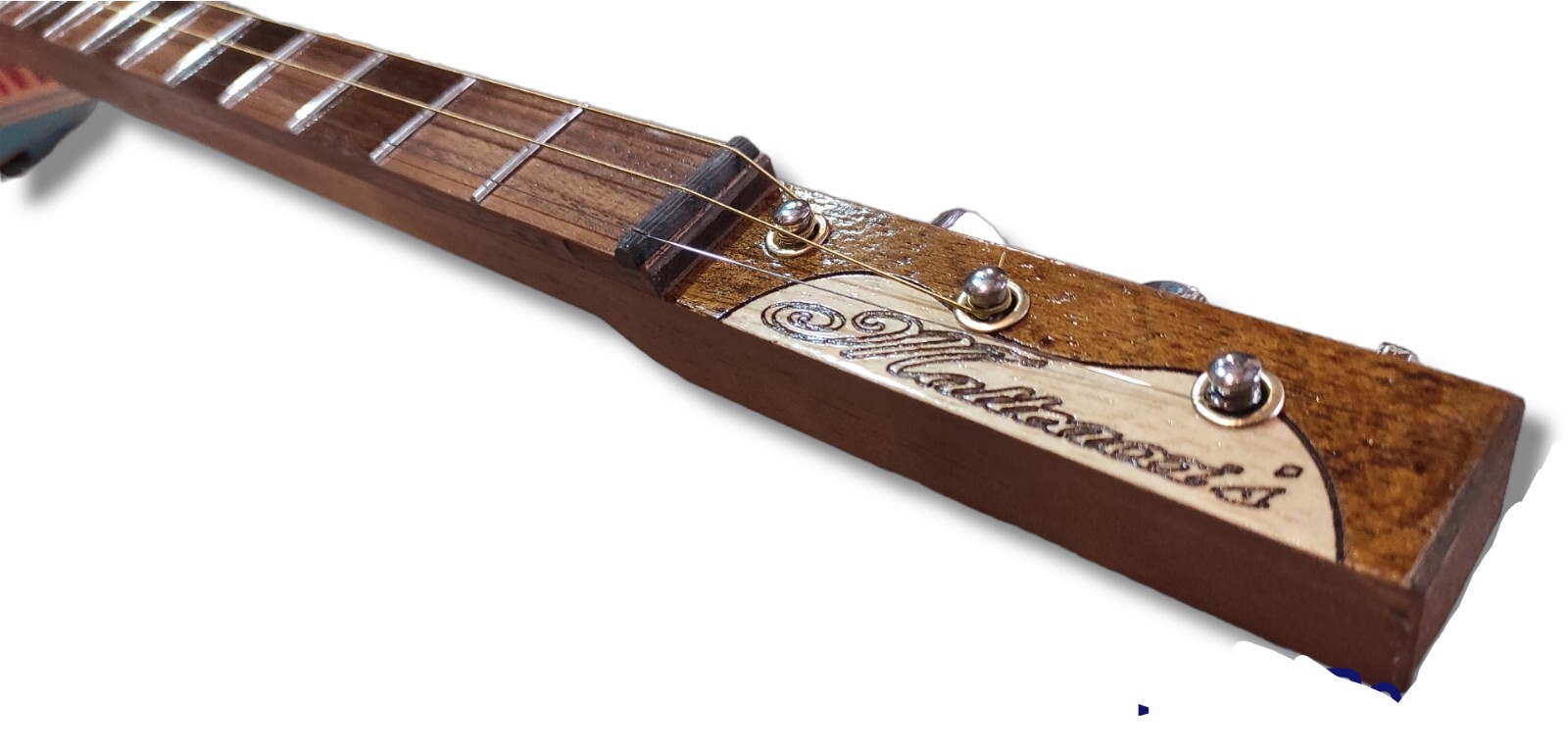 Gasoline Mancina 3tpv Special Single Coil + Piece Pick-up Cigar Box Matteacci’s