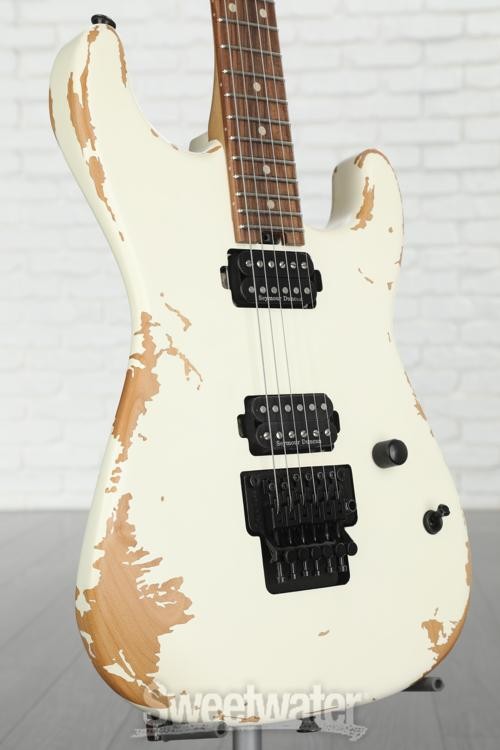 Charvel Pro-Mod Relic San Dimas Style 1 HH FR PF Electric Guitar – Weathered