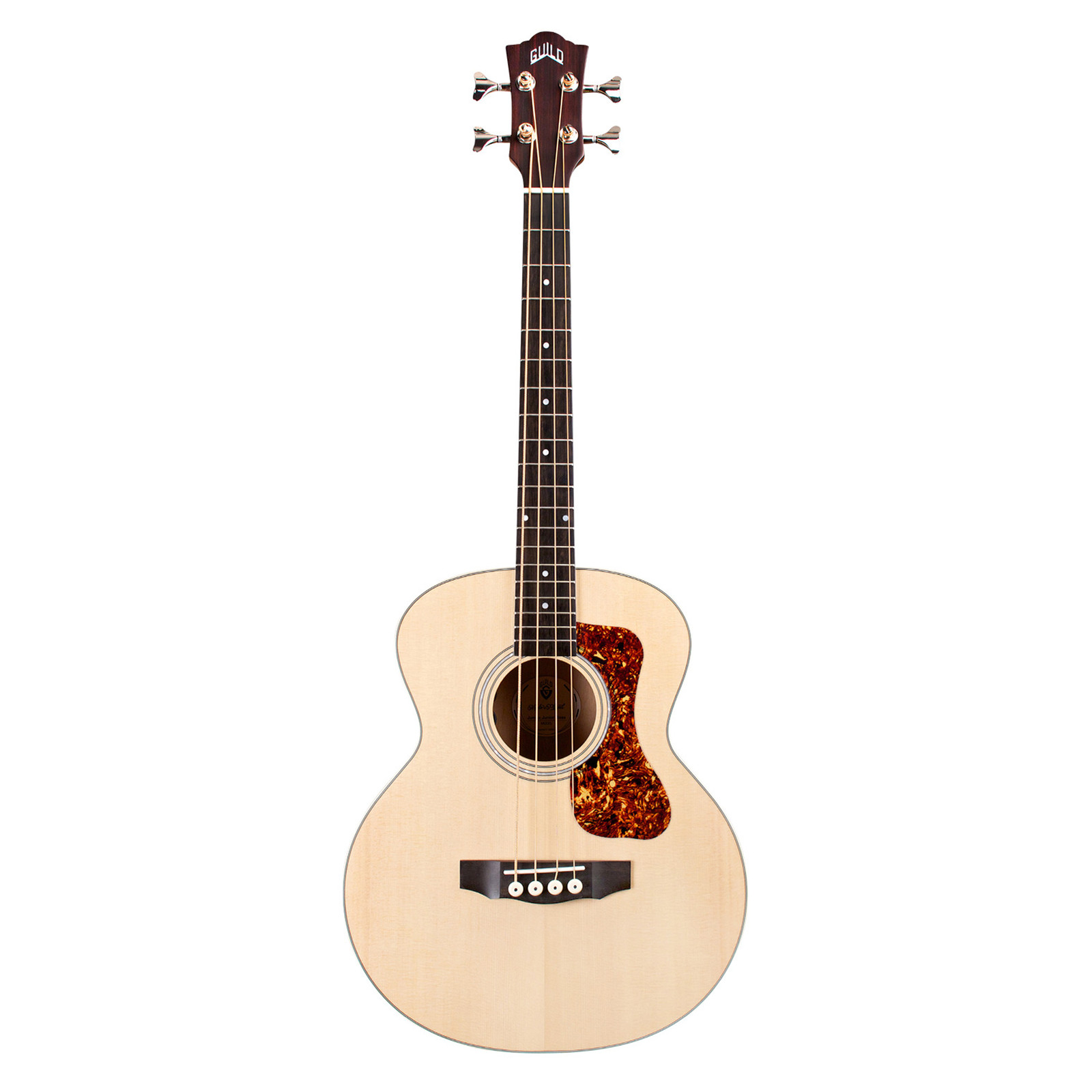Guild Jumbo Jr Flame Maple Acoustic Bass – Antique Blonde – Open Box