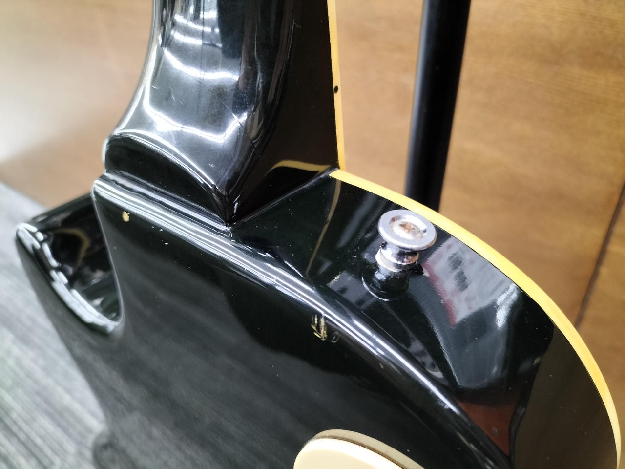 H.S.ANDERSON LP Type JB Model Black Electric Guitar Shipping From Japan　