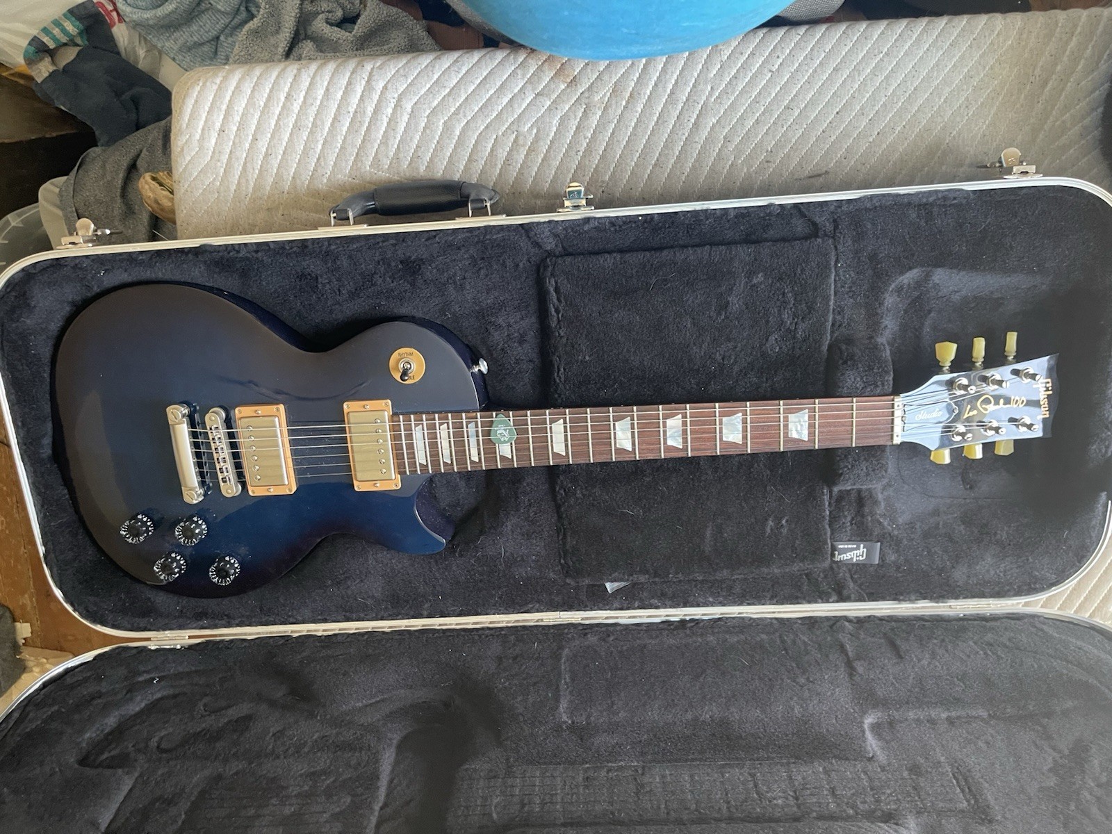 2015 Gibson Les Paul Studio 100th Anniversary – Manhattan Midnight Blue