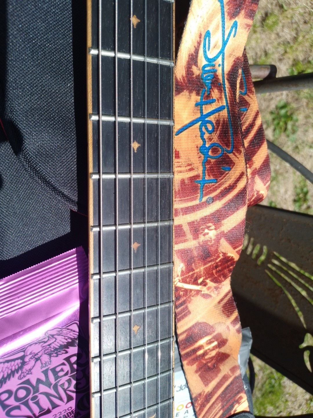 BC RICH Eagle Archtop Deluxe Antique Violin Bag Extras Hendrix EMG Player 🎸