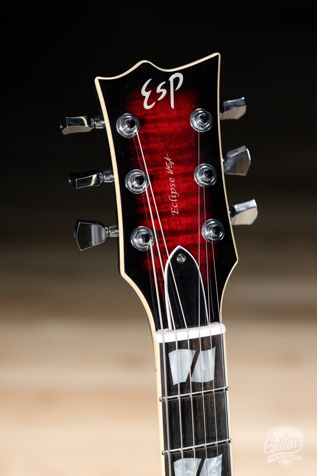 ESP USA Eclipse Full Thickness w/ Seymour Duncans – See Thru Black Cherry
