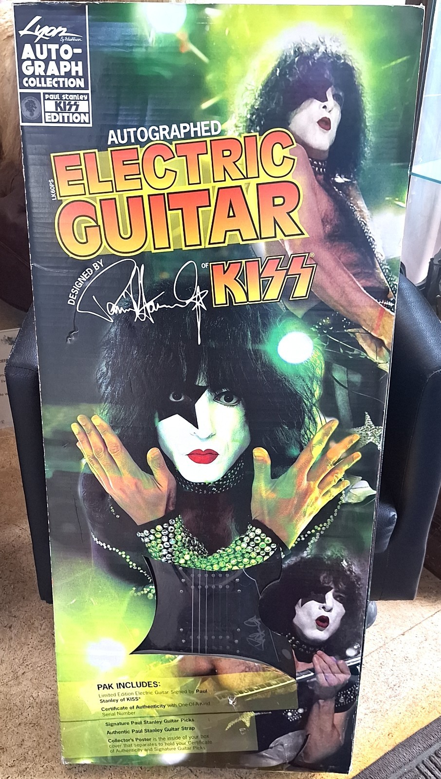 Limited Edition Paul Stanley Signed Electric Guitar 2006