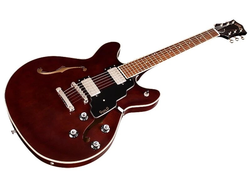 Guild Starfire I DC Vintage Walnut Double Cutaway Semi Hollow Electric *Open Box