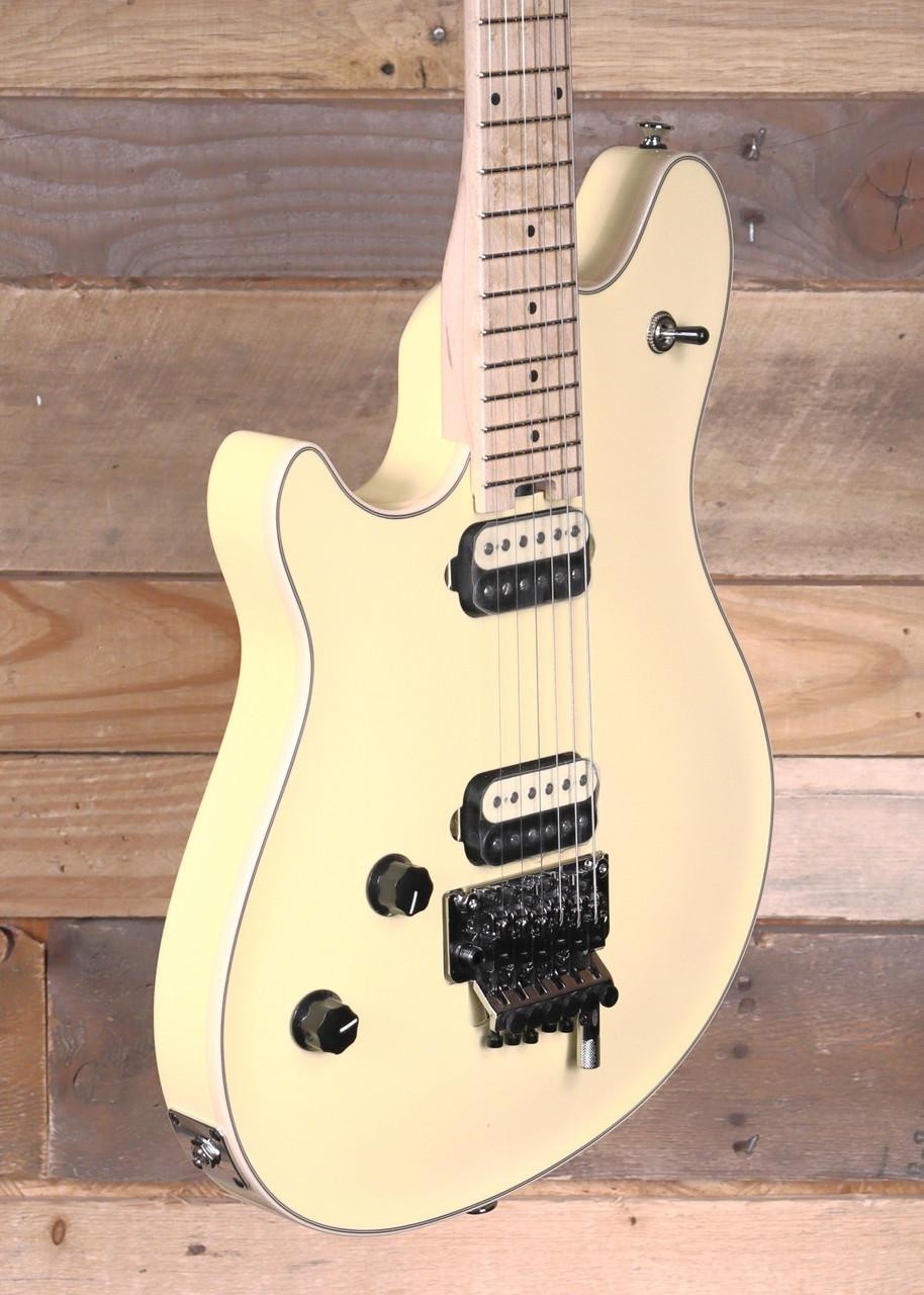 EVH Wolfgang USA Left-Hand Electric Guitar Vintage White w/ Case
