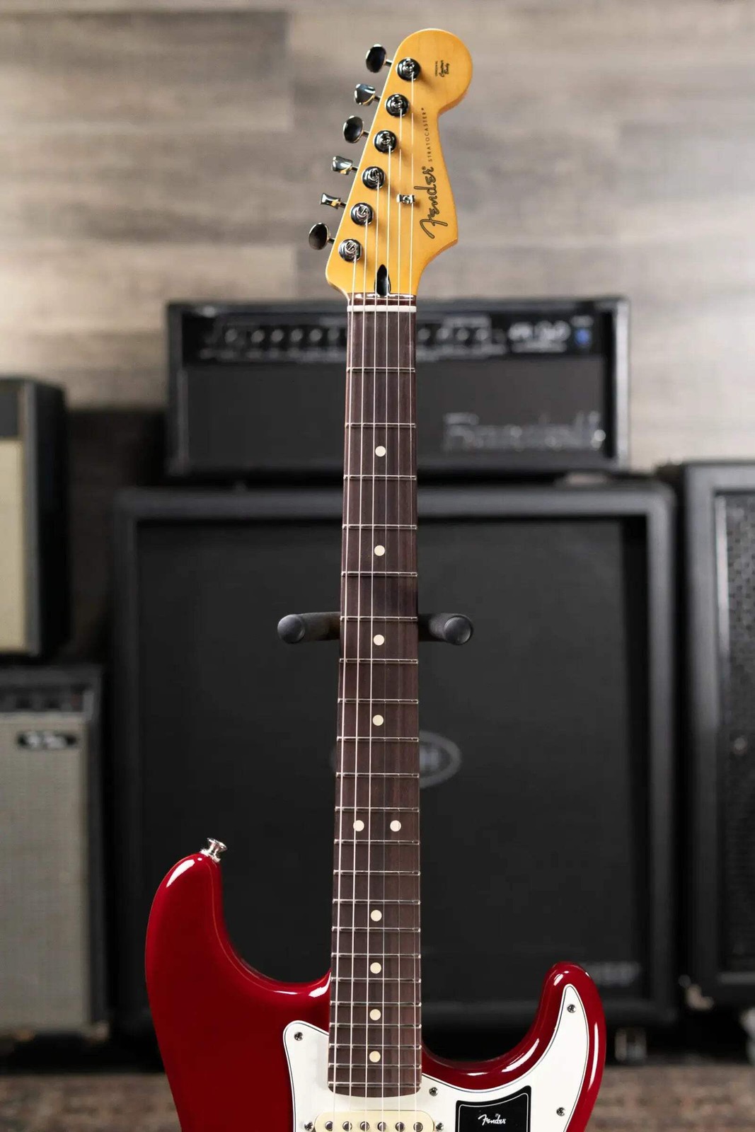 Fender Player II Stratocaster Electric Guitar – Transparent Cherry Burst
