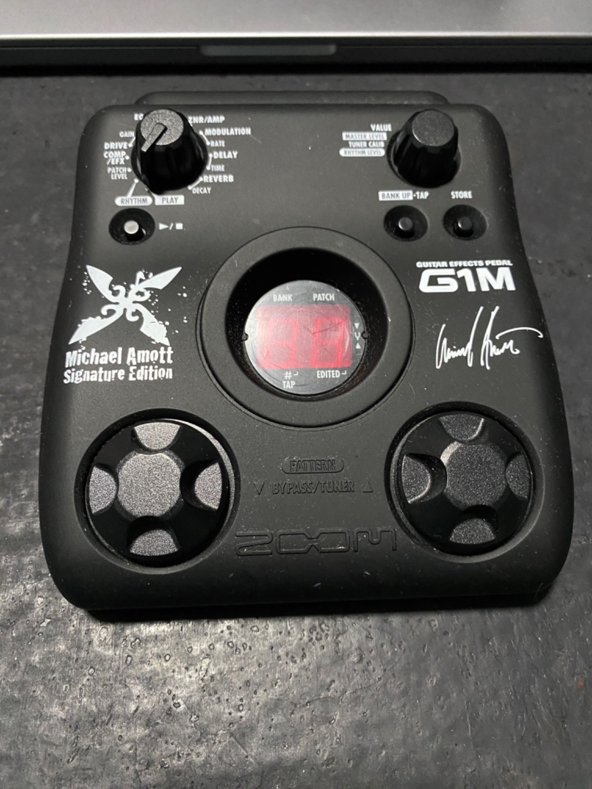 Zoom G1M Michael Amott Signature Guitar Multi-Effects Pedal Arch Enemy