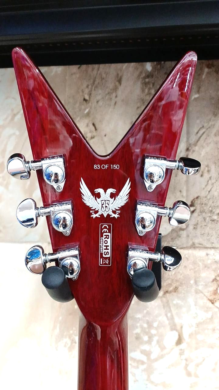 Dean 35th Anniversary Limited Flying-V Guitar V-35 Cherry Sunburst w/Hardcase