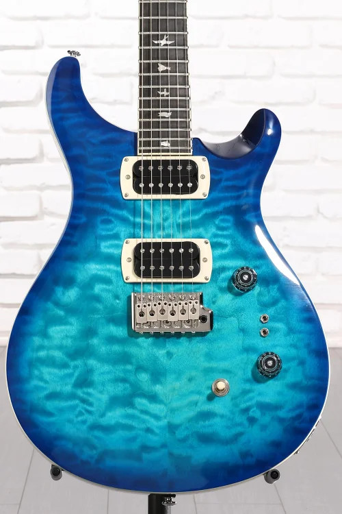 PRS SE Custom 24-08 Quilt Electric Guitar – Lake Blue