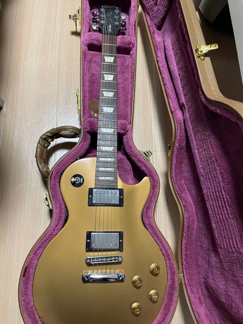 [2013 USA] Gibson Les Paul Studio 60s Tribute Gold Top P-90 w/ Hard Case Player