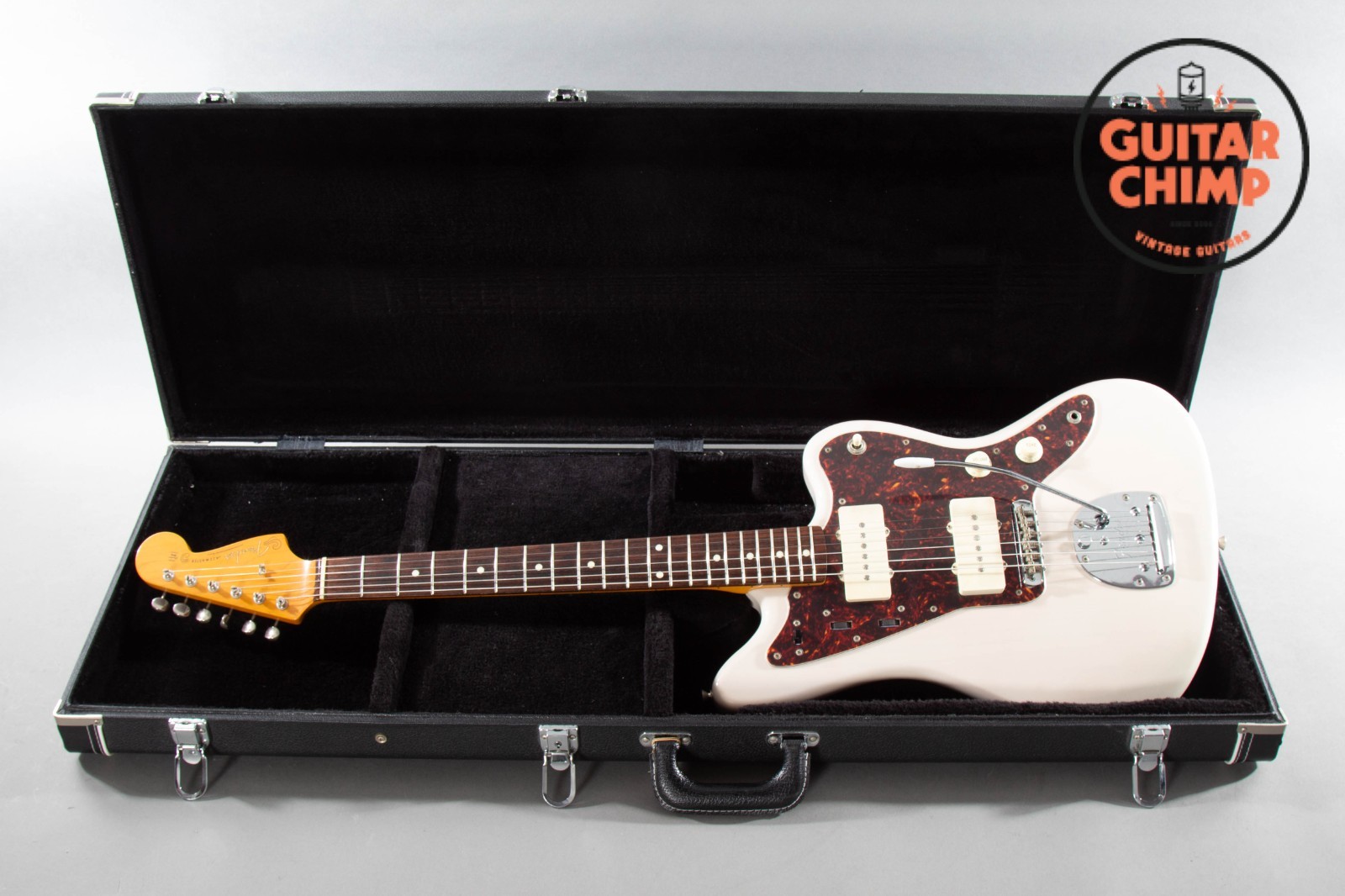 1999 Fender Japan CIJ JM66-80 ’62 Vintage Reissue Jazzmaster Blonde Ash HSC