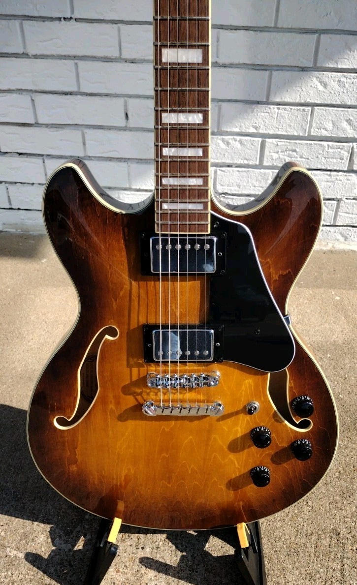 Ibanez Artcore Model AS73-TBC 5B-05 Hollowbody w/Gigbag! -LL