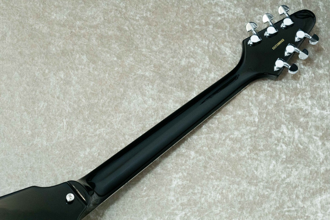 EDWARDS E-FV-LTD Flying V type Black Electric Guitar From Japan