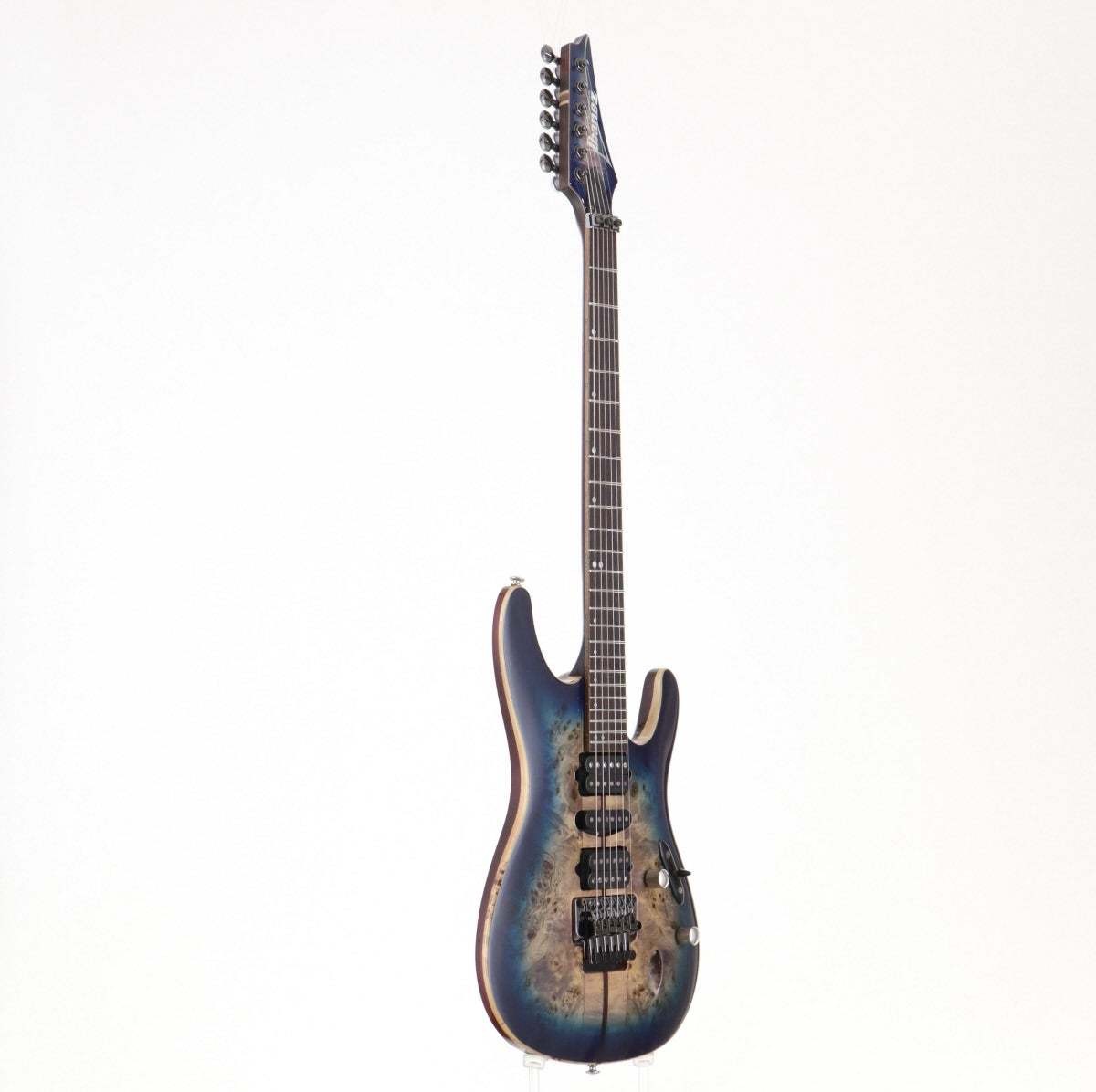 Ibanez Premium S1070Pbz Clb Cerulean Blue Burst 2018 3.32Kg S/N 180623371 Safe d