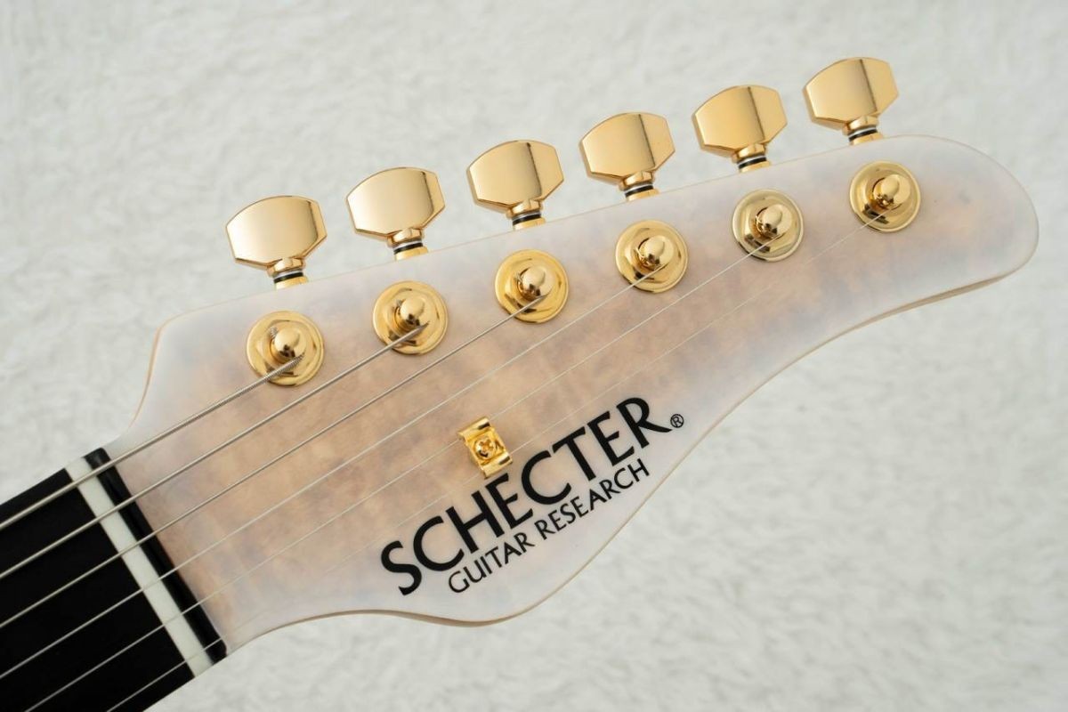 SCHECTER / KR-24-P90-FXD -Blonde w/Gold Parts Limited model