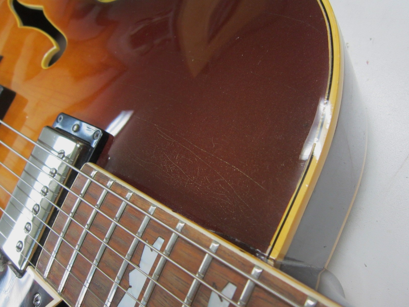 vintage 1965 Tal Farlow archtop jazz guitar pat # paf pickups Mark Campellone L5