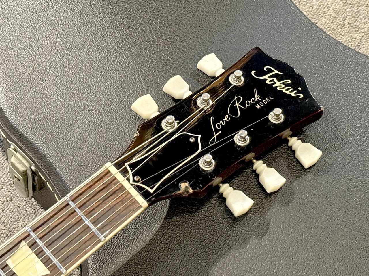 Tokai LS-50 Love Rock Les Paul type W/Hard case Electric Guitar Used From Japan
