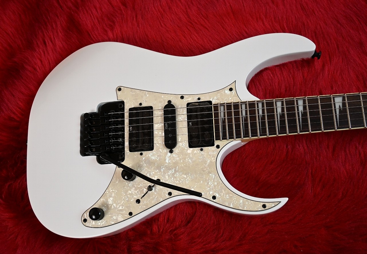 Ibanez RG450DXB-WH Electric Guitar Wizard III Maple Neck 24 Jumbo Frets Used